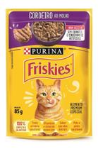 Caixa 15 Friskies Sache Cordeiro Ao Molho 85gr Gato Purina