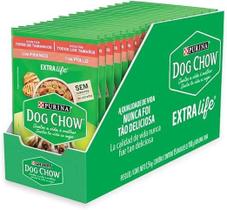 Caixa 15 un dog chow sache todos tamanhos frango 100 gr