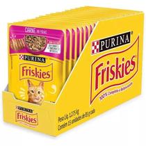 Caixa 15 un friskies sache carne 85 gr