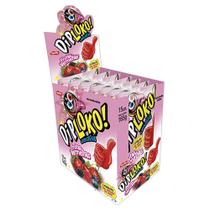 Caixa 15un Pirulito Diploko Booom Like 11g Frutas Vermelhas Explosão de Sabor Doces Guloseimas Caixa 15un Pirulito Diploko Booom Like 11g Frutas Vermelhas Explosão de Sabor Doces Guloseimas