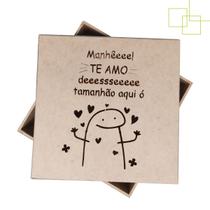 Caixa 15x15x5 Decorada Presente Mensagem Desenhos Tema Mães Aniversario Datas Especiais