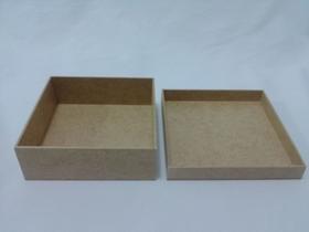 Caixa 15x15x5 MDF 3mm cru - Art Cor MDF