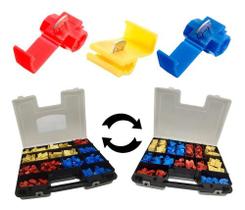 Caixa 200 Conector Elétrico Derivação Emenda Fios 0,5 - 6mm