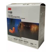 Caixa 200 Protetor Auditivo PLUG Espuma Auricular 1100 3M
