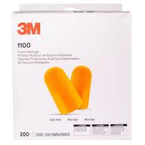 Caixa 200 Protetor de Ouvido de Espuma 3M 1100 Caixa 200 Protetor de Ouvido de Espuma 3M 1100