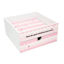 Caixa 20x20 Confia Guardo Aqui Coisinhas Que Amo