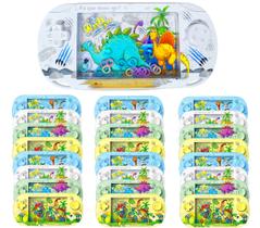 Caixa 24 Brinquedos Jogo Aquaplay Dino Lembrancinha de Festa