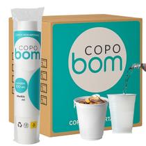 Caixa 25 Copo Resistente 200Ml Branco Água Copobom 2.500 Un Caixa 25 Copo Resistente 200Ml Branco Água Copobom 2.500 Un