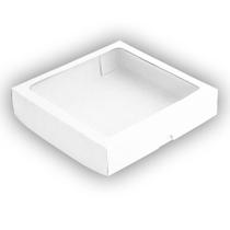 Caixa 25 Doces com Visor S8 (19cm x 19cm x 4cm) Branca 10 unidades Assk Rizzo Embalagens Caixa 25 Doces com Visor S8 (19cm x 19cm x 4cm) Branca 10 unidades Assk Rizzo Embalagens