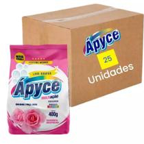 Caixa 25 Unid. Sabao Lava Roupas 400gr Apyce ENCAPSULADA
