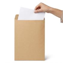 Caixa 250 Envelope Papel Pardo 24x34cm para Folhas A4 Documentos Arquivos Contratos Escritório Caixa 250 Envelope Papel Pardo 24x34cm para Folhas A4 Documentos Arquivos Contratos Escritório