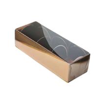 Caixa 3 Doce com Tampa 12x4,5x3,5cm Bronze 10un - Assk Rizzo