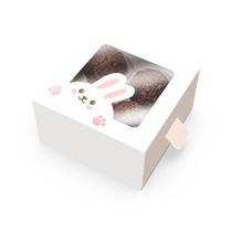 Caixa 4 doces gaveta com visor pascoa basica (5346) com 10 unidades Ideia Caixa 4 doces gaveta com visor pascoa basica (5346) com 10 unidades Ideia