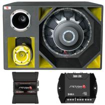 Caixa 4 vias Woofer Sds 2.7k 15" Invertido + Módulo Stetsom