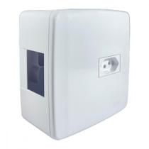 Caixa 4X4 Sobrepor Ilumi Para 2 Disjuntores Com Tomada 2P+T. 20A. 620632 Caixa 4X4 Sobrepor Ilumi Para 2 Disjuntores Com Tomada 2P+T. 20A. 620632