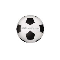 Caixa 5 Borracha Pvc Free Bola Futebol Preta e Branca Faber Castell