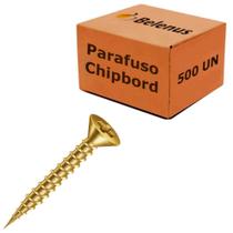Caixa 500 parafuso chipboard phillips cabeça chata 4.0 x 16