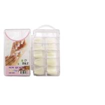 Caixa 500 Unhas Tips Nail Sorriso Acrigel Leitosa