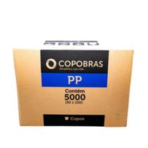 Caixa 5000 Un Copo Descartavel Copobras CFT 50ml PP Transparente