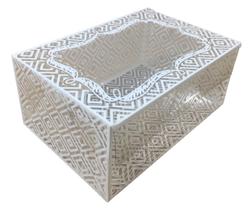 Caixa 6 Brigadeiros Branco Acetato