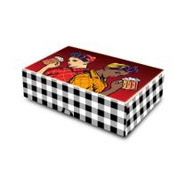 Caixa 6 Doces Retangular - Boteco Delas - 1 unidade - Festcolor - Rizzo Caixa 6 Doces Retangular - Boteco Delas - 1 unidade - Festcolor - Rizzo