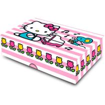 Caixa 6 Doces Retangular - Hello Kitty Rosa - 1 unidade - Festcolor - Rizzo Caixa 6 Doces Retangular - Hello Kitty Rosa - 1 unidade - Festcolor - Rizzo