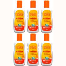 Caixa 6 Repelentes De Insetos Com Icaridina Free Inset 100ml Loção Caixa 6 Repelentes De Insetos Com Icaridina Free Inset 100ml Loção
