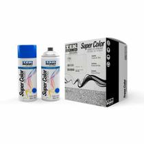 Caixa 6 Tintas Spray Azul Escuro 350ml Uso Geral Tek Bond