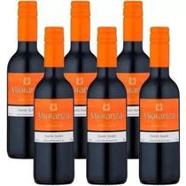 Caixa 6 Vinho Mini Tinto Suave Mioranza Garrafa 365ml Caixa 6 Vinho Mini Tinto Suave Mioranza Garrafa 365ml