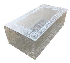 Caixa 8 Brigadeiros Branco Acetato