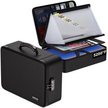 Caixa à Prova de Fogo para Documentos ENGPOW 41x30x13cm com Fechadura à Prova d'Água Caixa à Prova de Fogo para Documentos ENGPOW 41x30x13cm com Fechadura à Prova d'Água