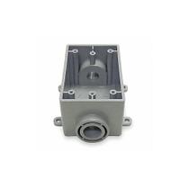 Caixa à prova de intempéries Cantex 5133465 PVC 2,54 cm Hub 1 polegada fabricada nos EUA