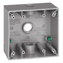 Caixa à prova de intempéries Sigma Engineered Solutions 1/2 polegada e 3 furos