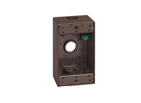 Caixa à prova de intempéries Sigma Engineered Solutions 14250BR 1/2" com 3 furos e 1 gangue