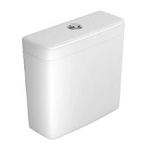 Caixa acoplada duna/monte carlo/vogue /village /fast/clean branco duplo acionamento