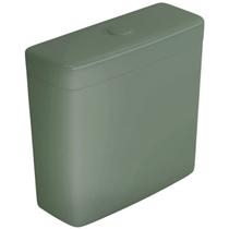 Caixa Acoplada Duo Deca Clean Flex Level Verde Malva -CD0160
