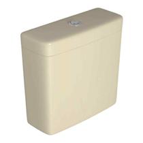 Caixa Acoplada Mecanismo Dualflux Monte Carlo Creme Deca 395x175x360mm Sistema Economia Água