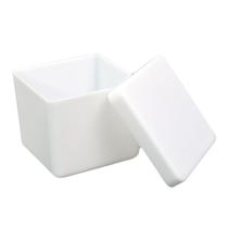 Caixa Acrílica Branca 4cm Com Tampa Para Lembrancinhas Com 40 Unidades