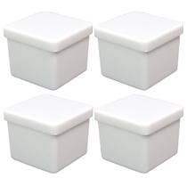 Caixa Acrílica Branca 5cm Com Tampa Para Aniversários Com 30 Unidades Caixa Acrílica Branca 5cm Com Tampa Para Aniversários Com 30 Unidades