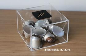 Caixa Acrílica Organizadora De Cápsulas Café Modelo Nespresso - Super 3D