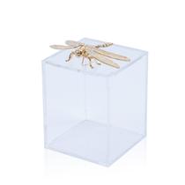 Caixa Acrílico Libelula Dourada "M"