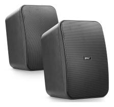 Caixa Acústica 6" 2 Vias Preta HS-6 - Frahm