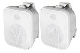 Caixa Acústica AAT OS120-IP56 Sol e Chuva Branca Par