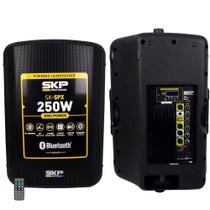 Caixa acústica amplificada sk-5px 250w usb/sd/bluetooh - SKP