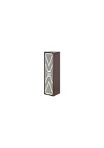 Caixa acustica ativa oneal opb-404x marrom linha vertical