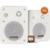 Caixa Acústica com Trafo 70V(25W) Ambience Line MSB60NC Branca HAYONIK - PAR / 2 F003