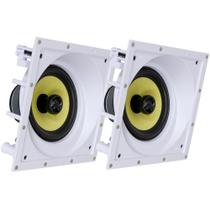 Caixa acústica de embutir angulada JBL CI6SA Plus com Tela Magnética Cone de Kevlar 6 1/2" Par