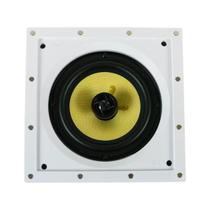 Caixa Acústica de Embutir Jbl CI6S Plus Quadrada 160w Rms Branco Som Teto Arandela