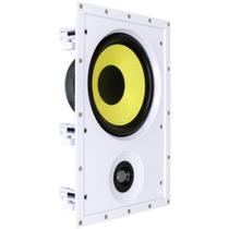 Caixa Acústica de Embutir Retangular JBL CI8R Plus, com Tela Magnética, Branco