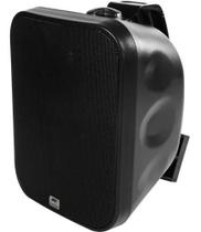Caixa Acústica Externa À Prova D'água Aat Os120-ip56 Suporte Cor Preto
